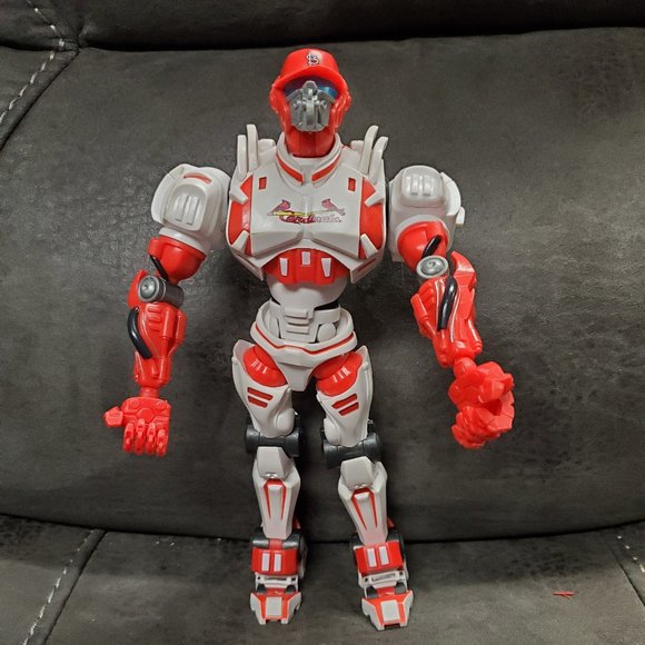 Accents Action Figure Fox Sports Robot St Louis Cardinal Baseball